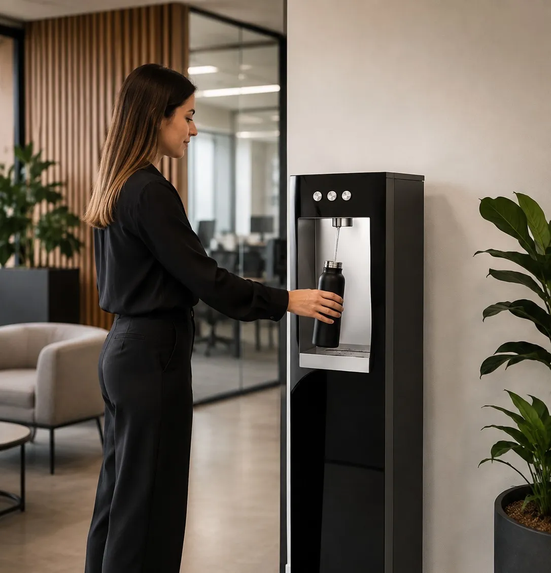 Solution de distribution d’eau en entreprise